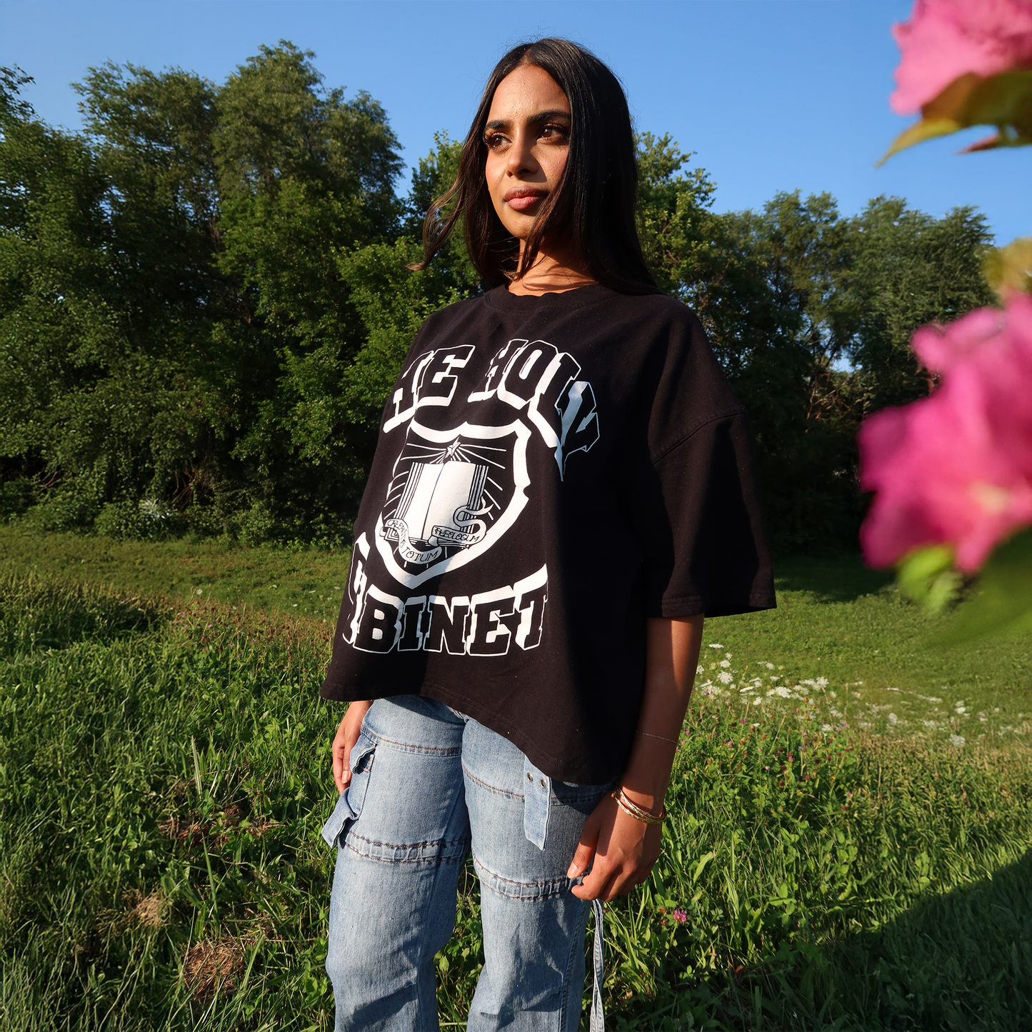 University Cropped Tee