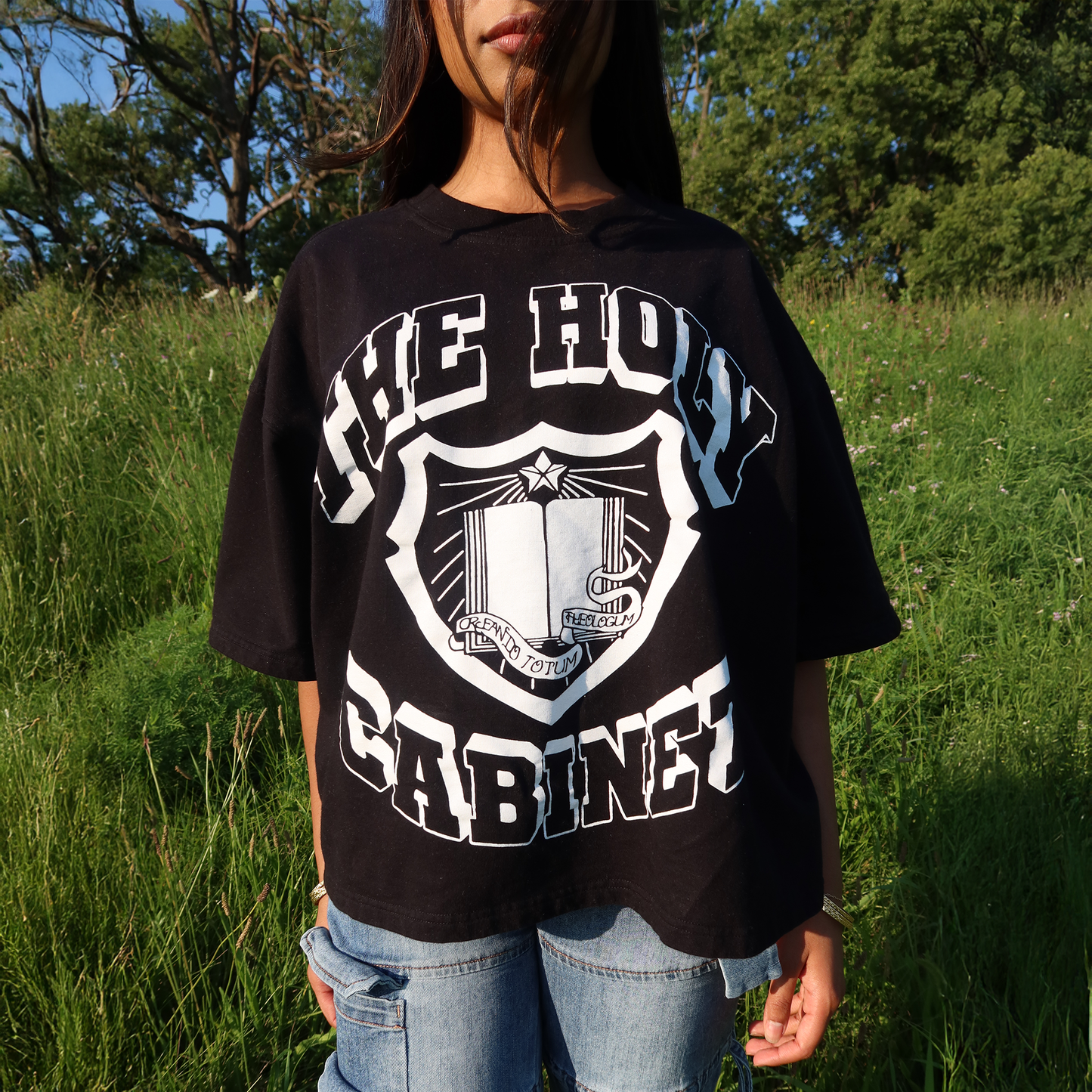 University Cropped Tee
